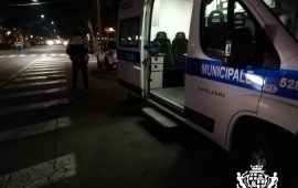 Controlli etilometro alcol polizia municipale cagliari