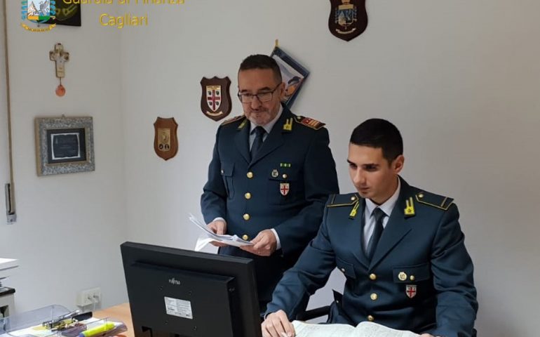 Guardia di finanza cagliari lavoratori in nero evasione fiscale