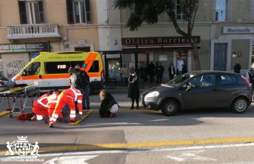 Incidente in piazza repubblica polizia municipale