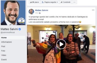 Salvini posta il video delle avvocate di Torolì che cantano Bella Ciao