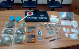 carabinieri droga sequestrata