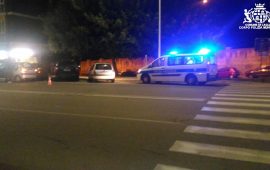 incidente pedone investito via campania