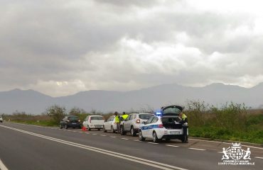 incidente stradale polizia municipale 195