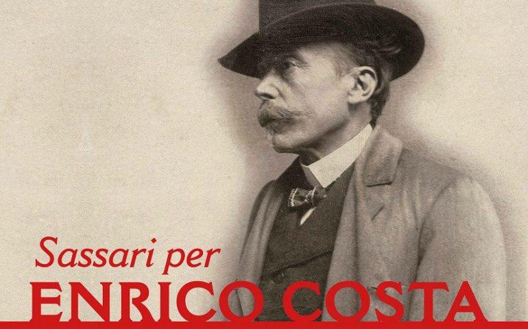 Sassari, lunedì l’inaugurazione della statua per Enrico Costa, il cantore della città
