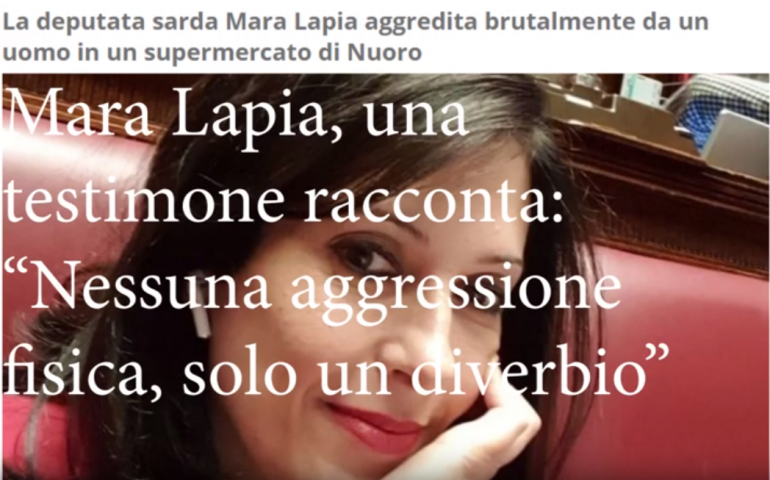 (AUDIO) Mara Lapia, parla una testimone: “Nessuno l’ha aggredita, ha simulato”