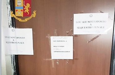 polizia appartamento sequestr.