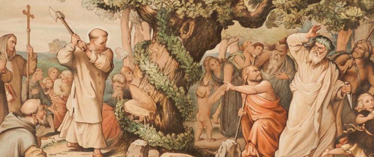San Bonifacio e la leggenda dell’albero di Natale