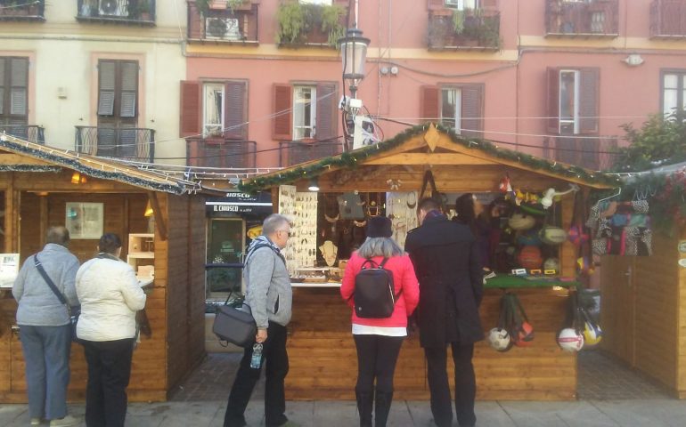 Cagliari, bilancio positivo per i mercatini di Natale del centro