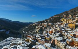 desulo neve alberto zilaghe foto