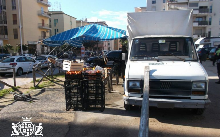 Ambulanti abusivi in via Corsica e via Is Guadazzonis: multa salata da 5000 euro