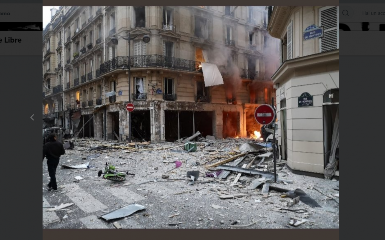 Parigi. Esplosione in una boulangerie del quartiere Opera, diversi feriti