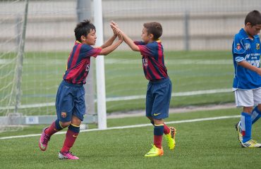 Due giovani della cantera del Barcellona - Foto di Barcelona Football Club