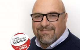 Enrico Costa candidato auto in fiamme