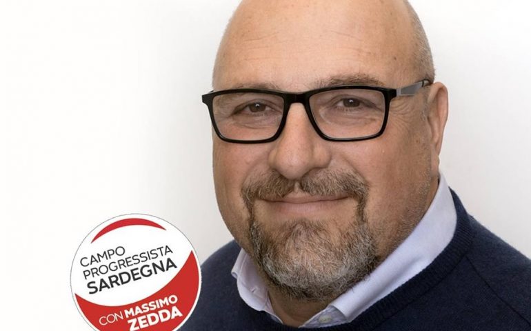 Enrico Costa candidato auto in fiamme