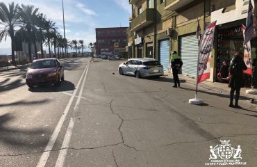 Incidente stradale via molo sant'agostino cagliari