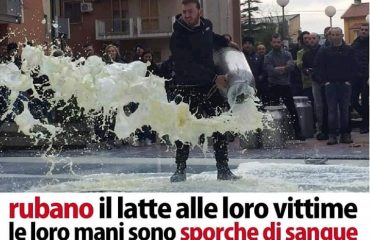 Post choc contro i pastori su un gruppo Facebook animalista Assassini rubano il latte alle loro vittime