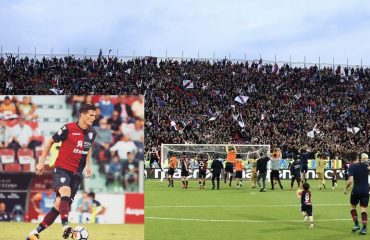 Saluto al Cagliari di Marco Andreolli