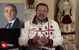 Salvini al Tg2 Post Gavino Manca Agcom