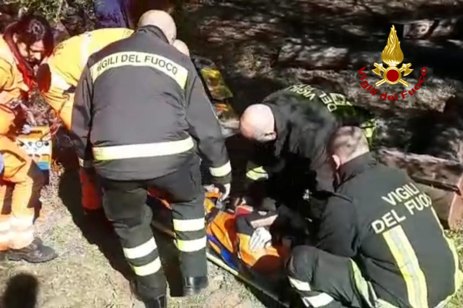 Sinnai ciclista cade con la mountain bike in una scarpata e finisce al pronto soccorso (1)