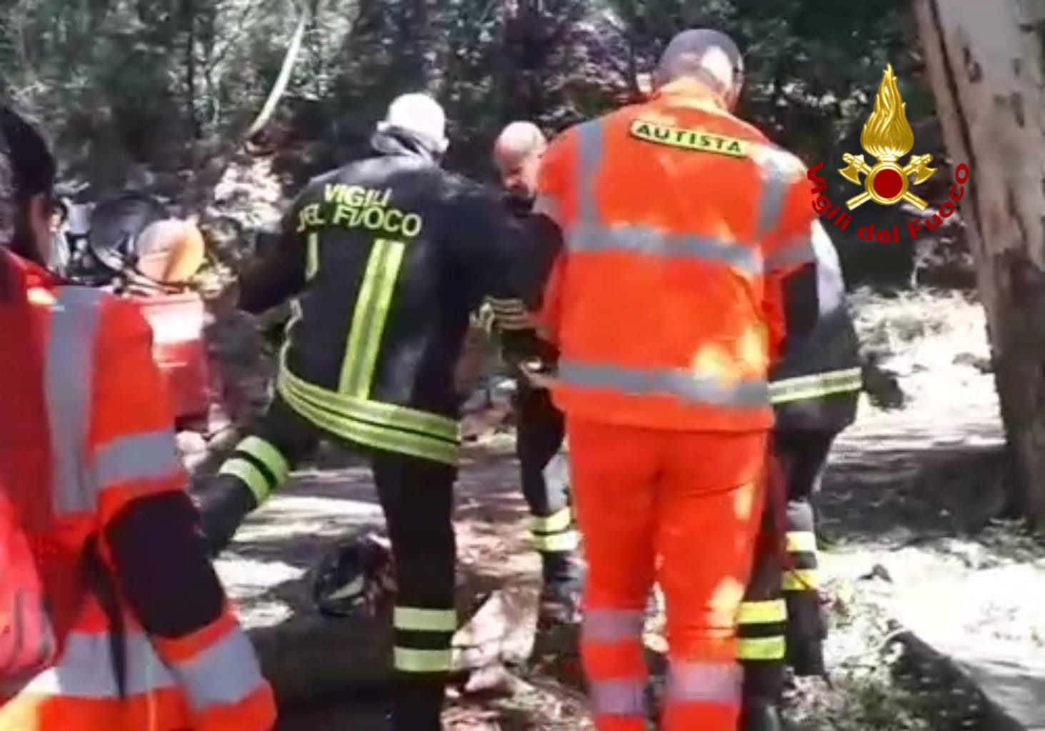 Sinnai ciclista cade con la mountain bike in una scarpata e finisce al pronto soccorso (4)