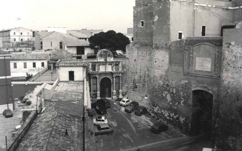 La Cagliari che non c’è più: piazza Arsenale in una foto del 1980