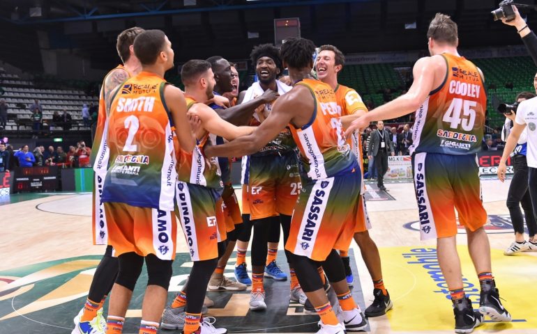 Dinamo Sassari, rimonta d’antologia in Coppa Italia: eliminata Venezia per 89-88