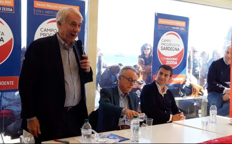 Pisapia a Cagliari: “Massimo Zedda è l’uomo giusto per governare la Sardegna”