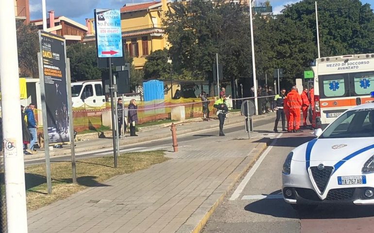 incidente mortale via dei conversi cagliari