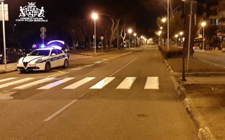 Cagliari: anziano investito sulle strisce in viale Diaz da un’auto che poi non si è fermata