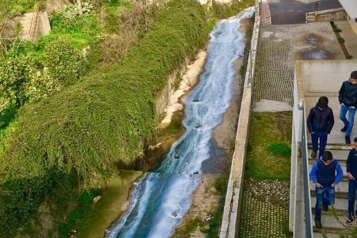 La foto: continua la protesta, un fiume di latte a Oliena