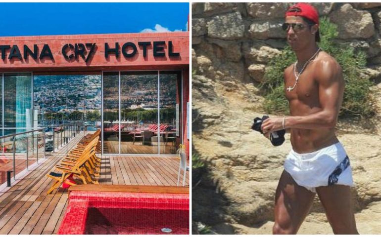 ronaldo hotel collage