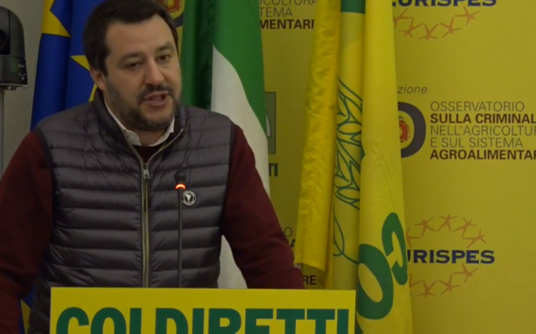 Salvini a Cagliari, sit in dei pastori: “Incontrerà Coldiretti non i pastori sardi”