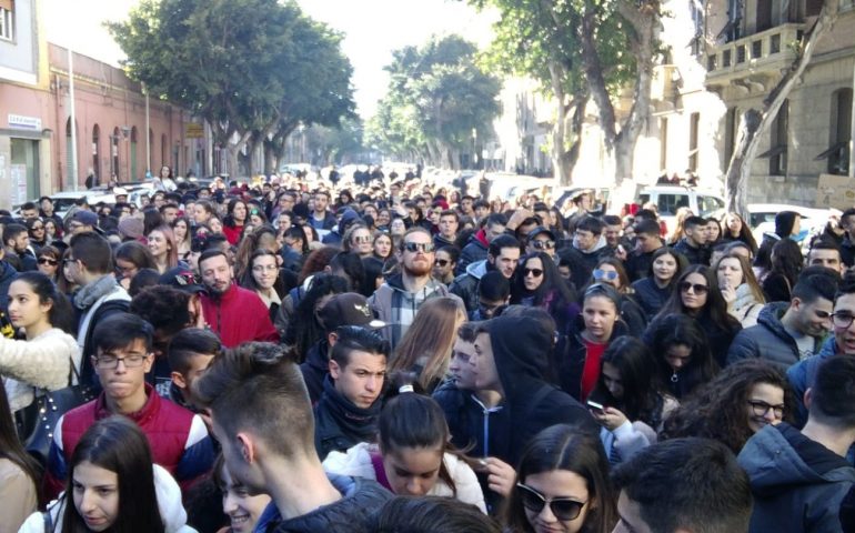 sciopero studenti pastori cagliari