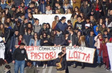 studenti protesta latte foto stefano conti