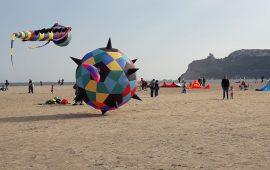 Aquiloni al Poetto di Cagliari