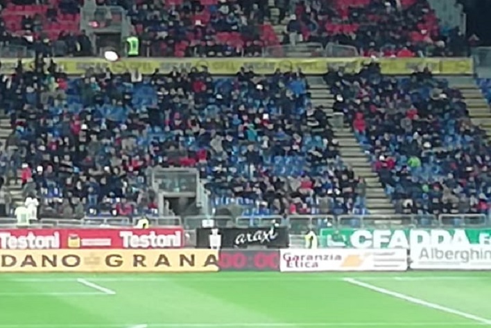 Curva Sud Cagliari Sardegna Arena