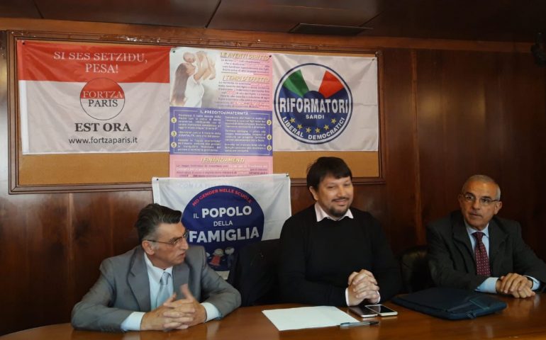 Gianfranco Scalas, Mirko De Carli e Michele Cossa