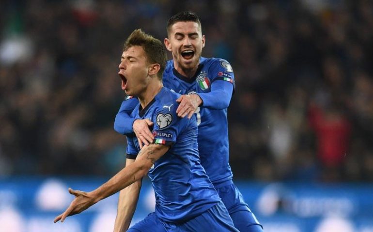 Domani a Parma Italia-Liechtenstein, valida per le qualificazioni agli Europei di calcio: Barella titolare