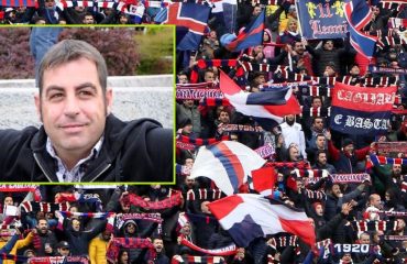 cagliari tifosi con morto