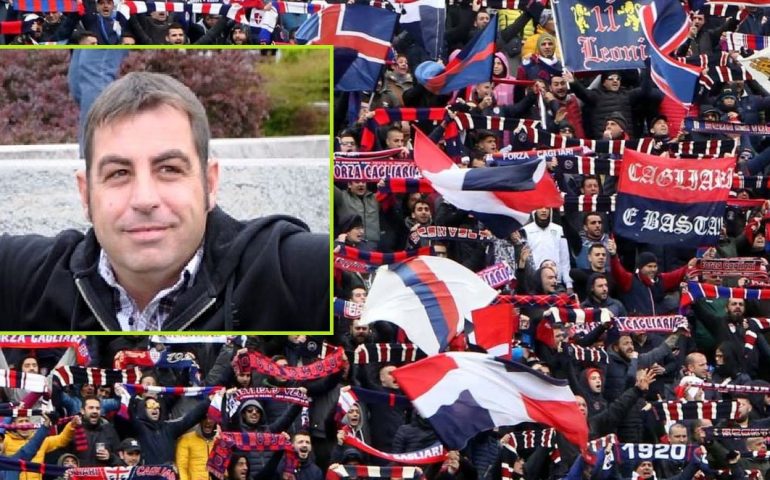 cagliari tifosi con morto