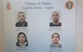 quattro arresti squadra mobile Cagliari