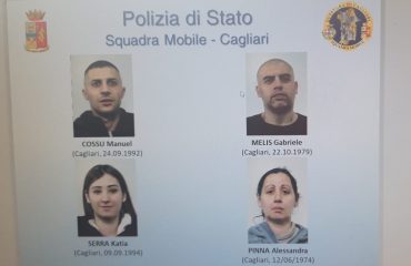 quattro arresti squadra mobile Cagliari