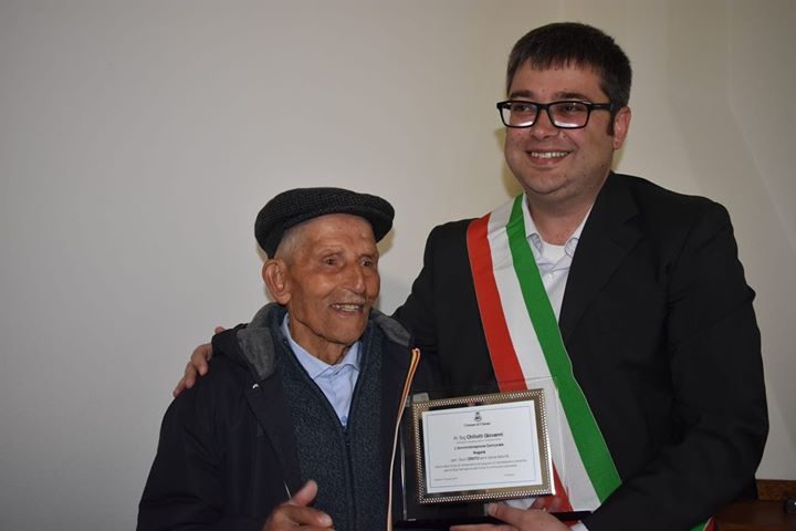 Ulassai festeggia i 100 anni di Tziu Giovannino Chillotti