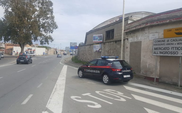 Carabinieri Cagliair viale La Plaia