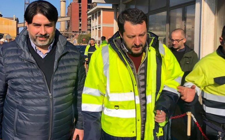 Christian Solinas e Matteo Salvini