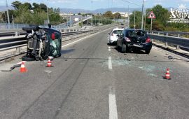 Doppio incidente a Is Pontis Paris (2)