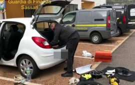 Droga cocaina Sassari Sestu Olbia