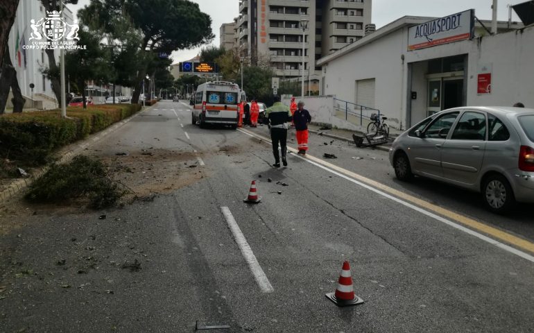 Incidente albero viale Diaz