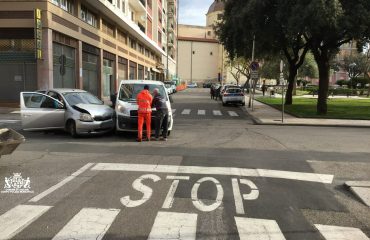 Incidente piazza san cosimo via Logudoro