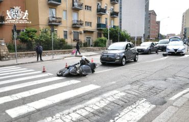 Incidente via Emilia Polizia municipale